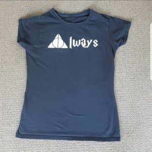 Harry Potter Women's Always Deathly Hallows Tee